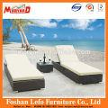 Outdoor furniture sun loungers for beach
